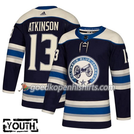 Columbus Blue Jackets Cam Atkinson 13 Adidas 2018-2019 Alternate Authentic Shirt - Kinderen
